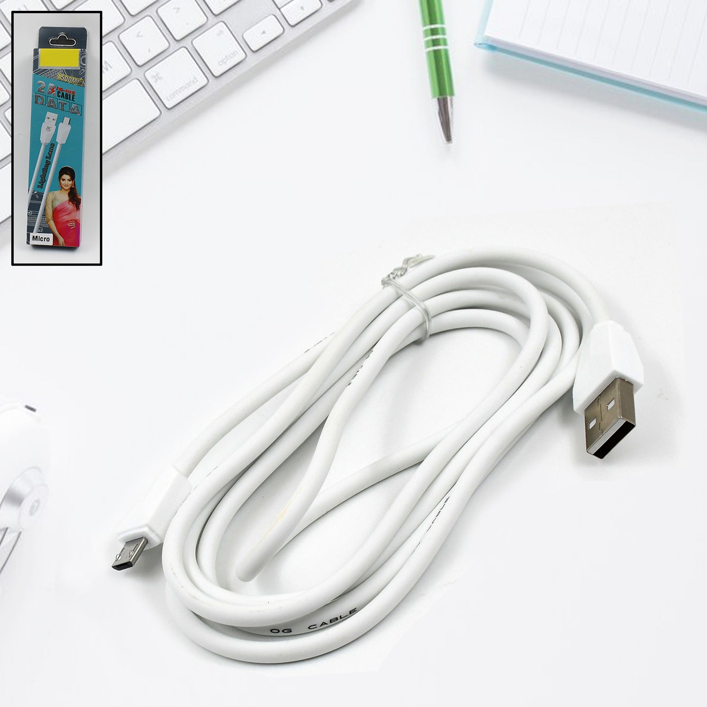 Fast Charging For Android Micro Cable (1500 Mm) - LootFaat