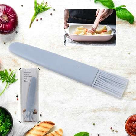 Pastry Brush Basting Brush Bbq Sauce Marinade Meat Silicone Oil Brush (1 Pc) - LootFaat