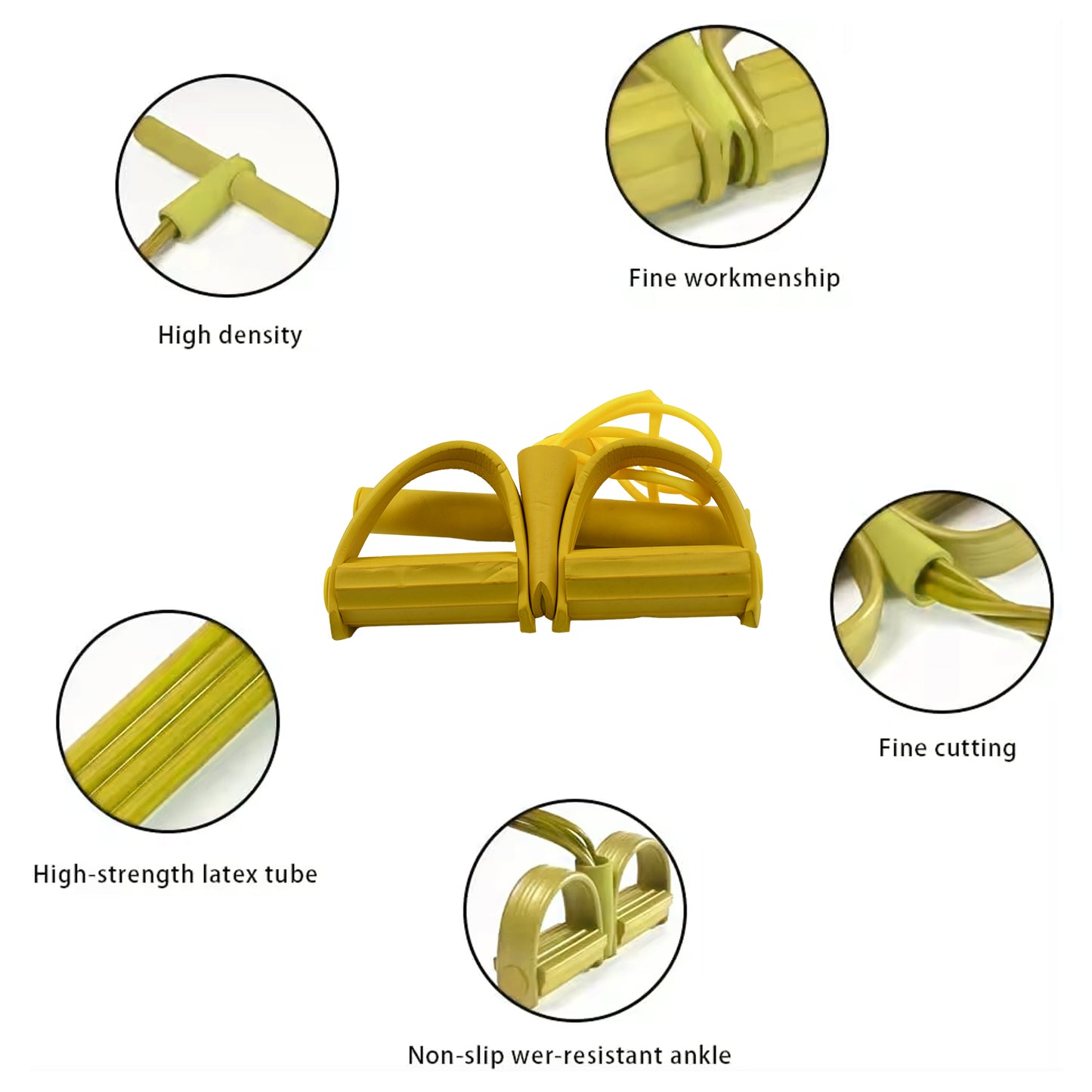 Extra Strong Pull String Body Building Training Pull Rope Rubber Exerciser - LootFaat