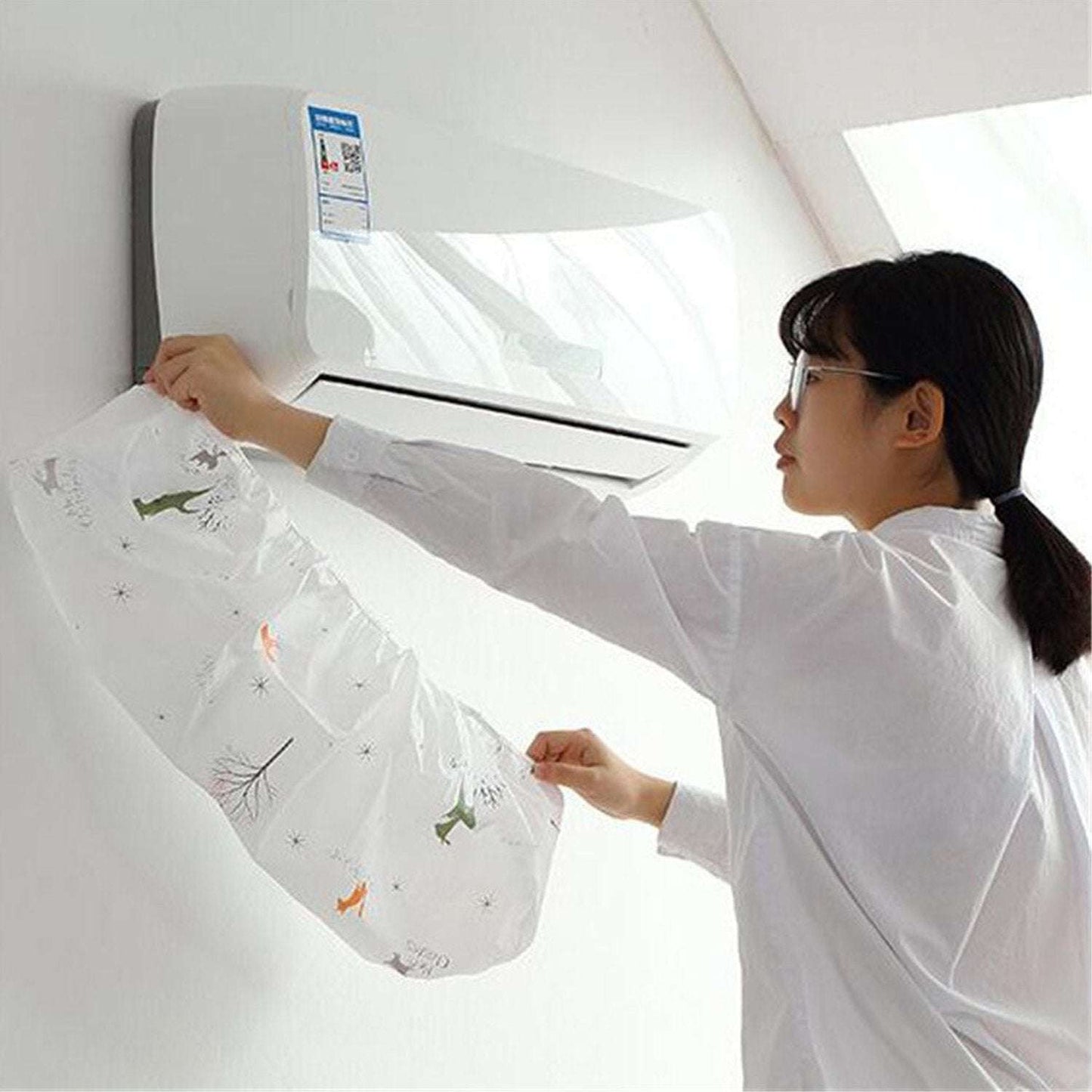 Air Conditioning Dust Cover Waterproof Folding Ac Cover - LootFaat