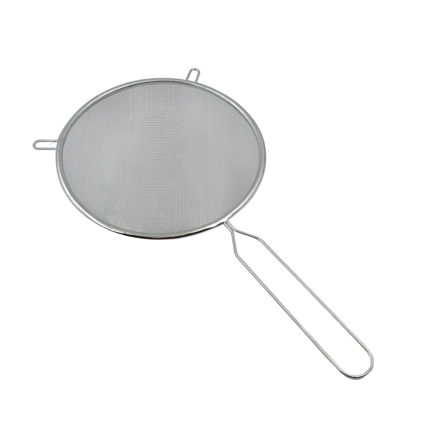 Big Mesh Strainer With Handle Stainless Steel Oil Straine Mesh Sieve Strainer(1 Pc) - LootFaat