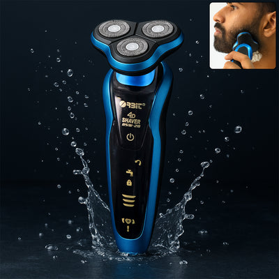 Orbit 4D Rechargeable Electric Shaver - Triple Floating Blades