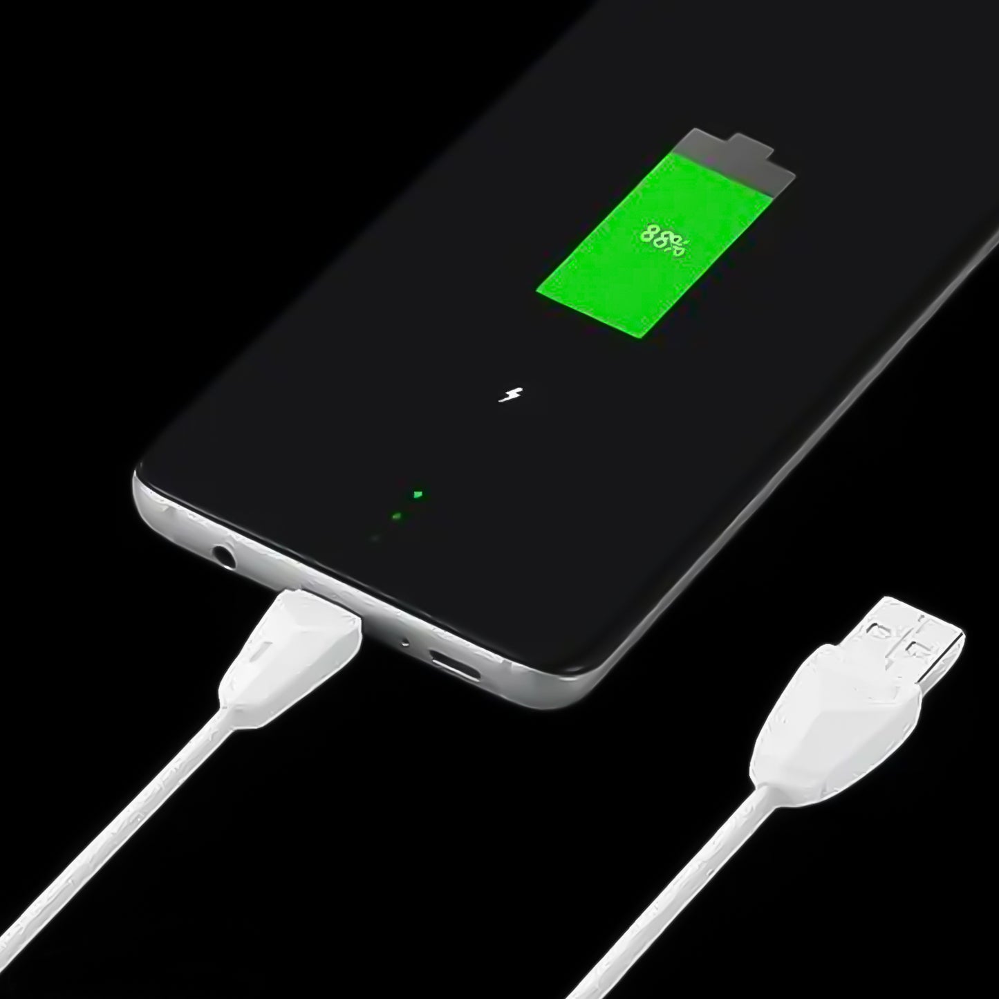 2a Fast Charging For Android Micro Cable (1000 Mm) - LootFaat