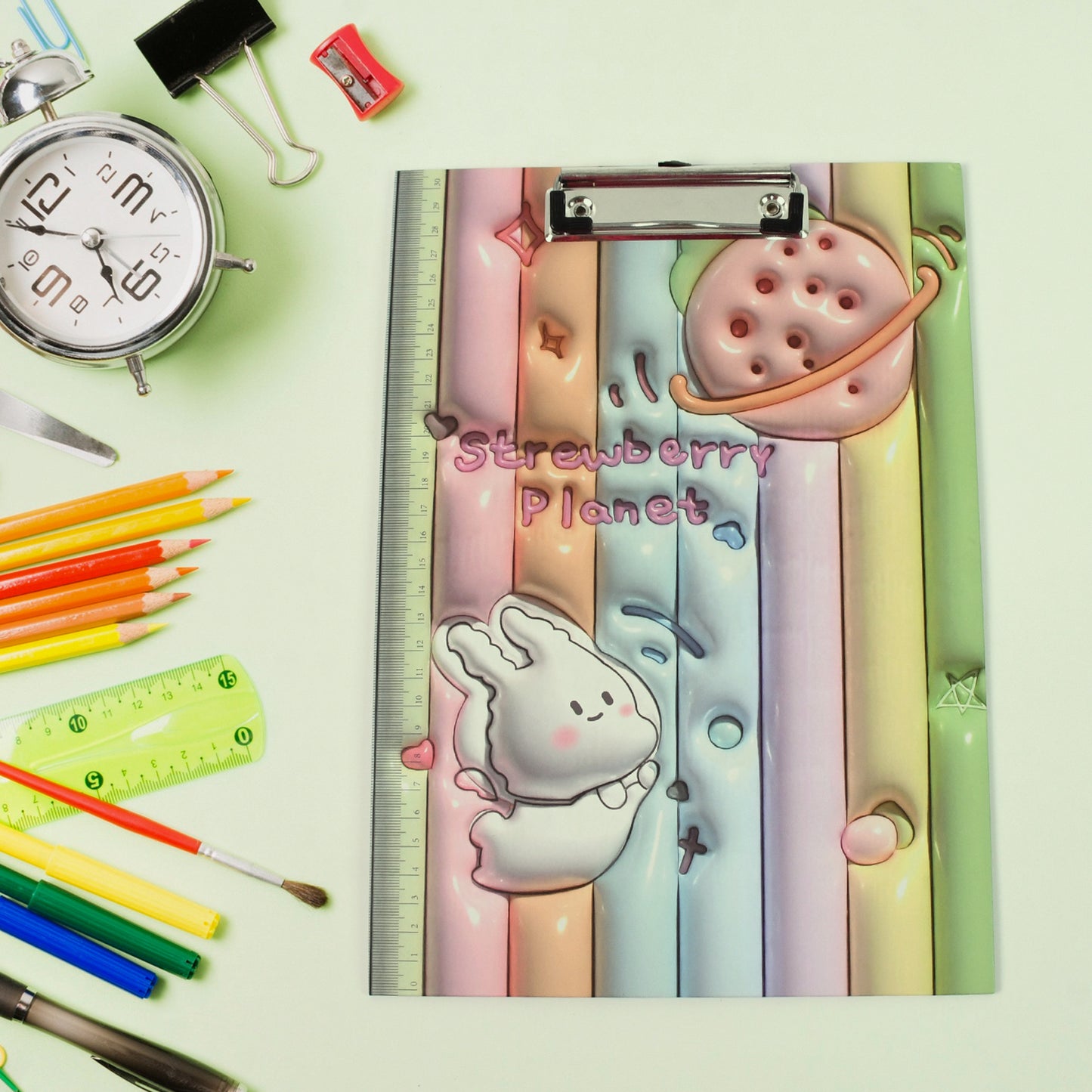 Wooden Paper Clipboard Writing Pad With Clip (1 Pc 3122 Cm) - LootFaat