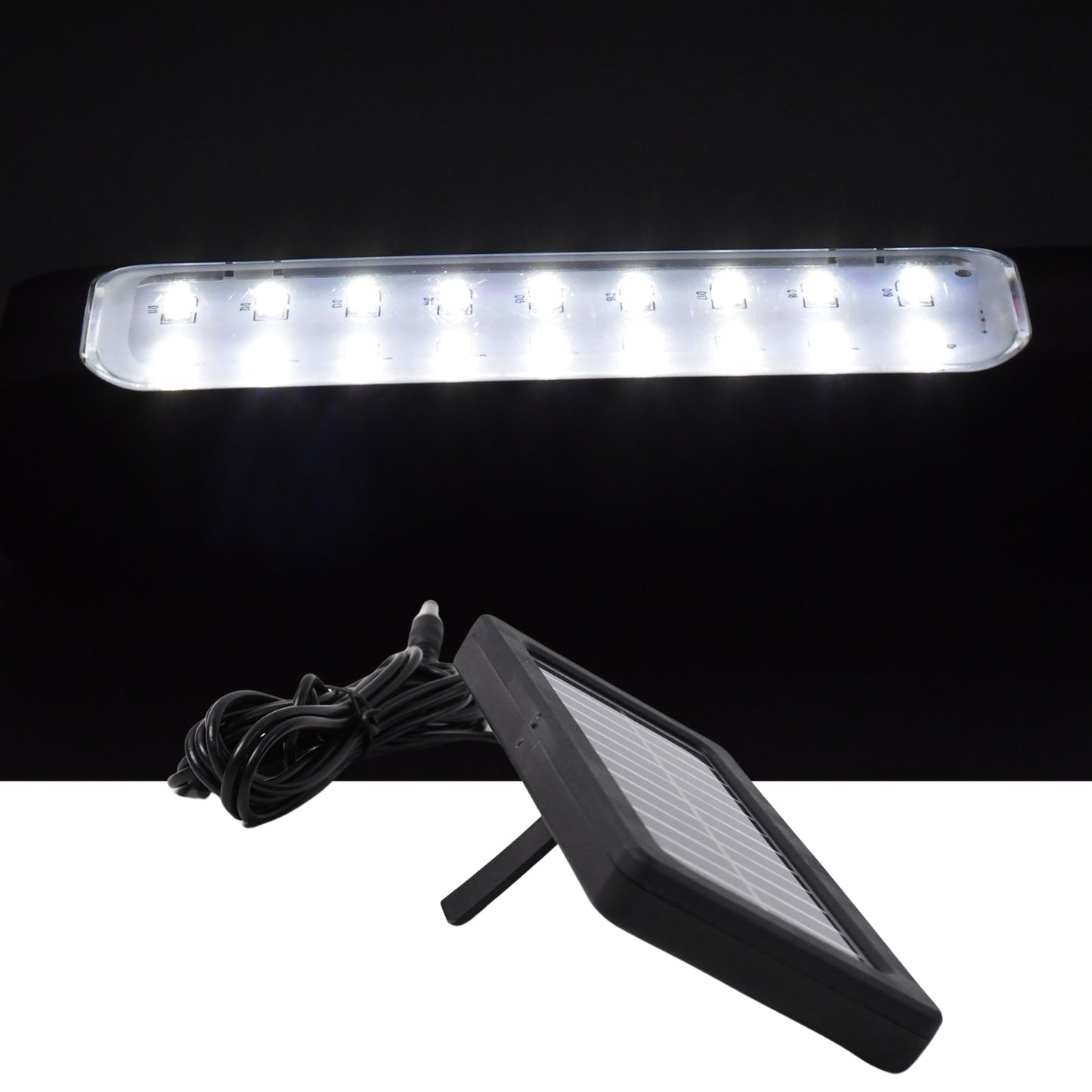 3 Modes Outdoor Indoor Hanging Solar Light Small 18led 1 Big Led - LootFaat