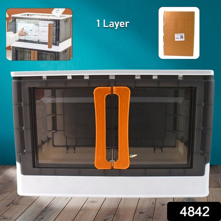 Plastic Folding Wardrobe Storage Organizer (1 Layer 1 Pc) - LootFaat