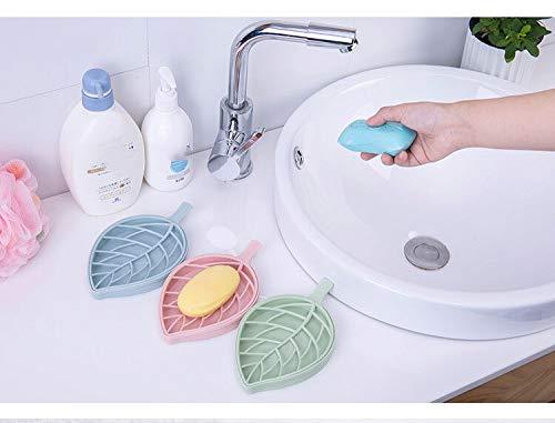 Leaf Shape Dish Bathroom Soap Holder - LootFaat