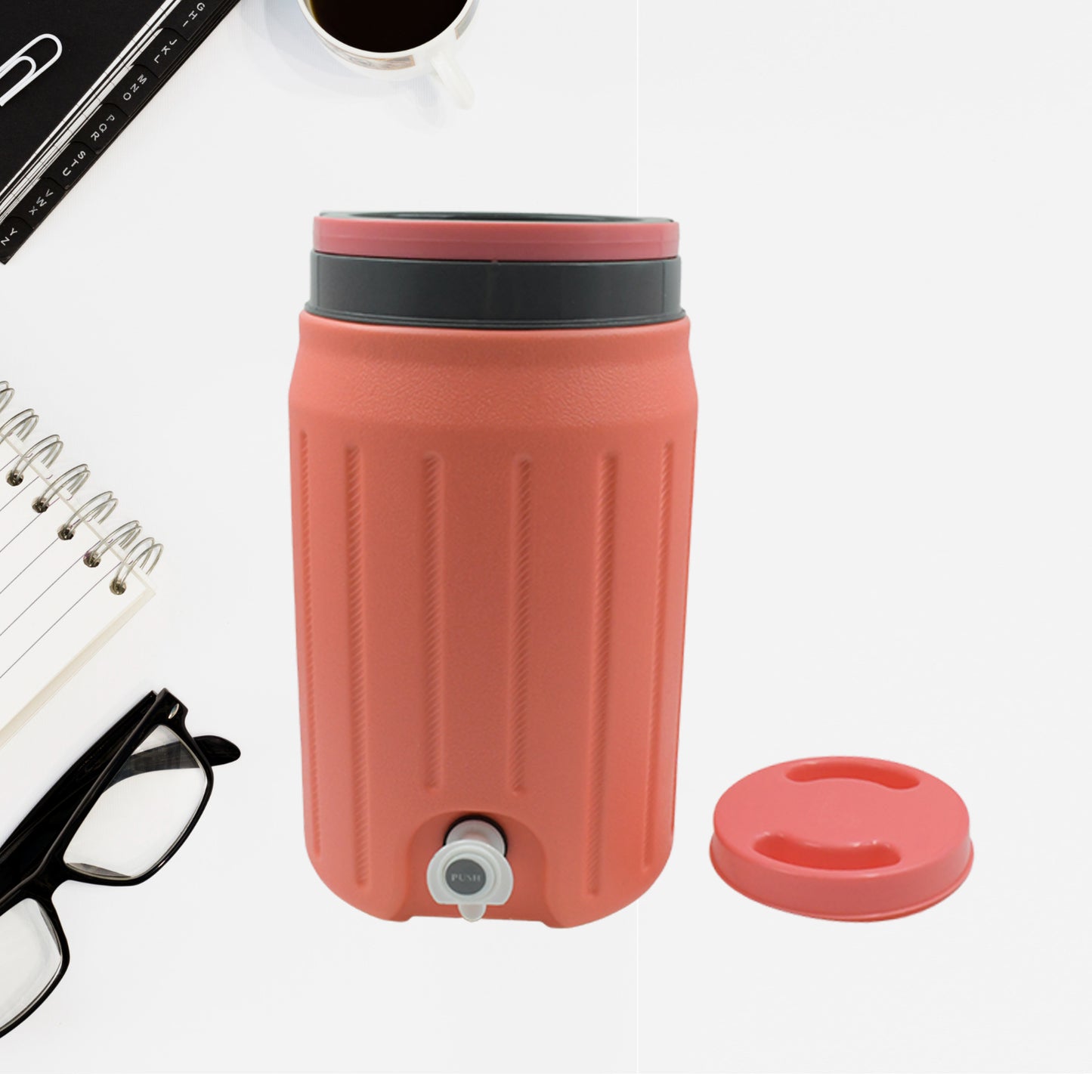 Insulated Plastic Water Rover Jug With A Sturdy Handle Water Jug Camper With Tap Plastic Insulated Water Water Storage Cool Water Storage For Home Travelling (2500ml 7500ml 12000ml) - LootFaat