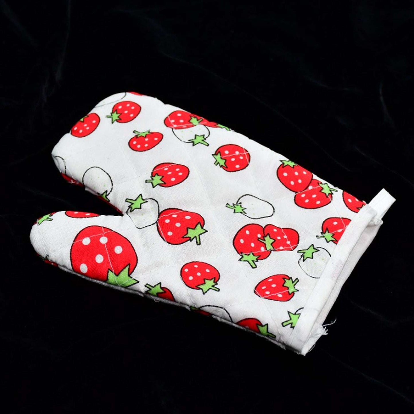 Designer Multicoloured Oven Mitt And Pot Holder - LootFaat