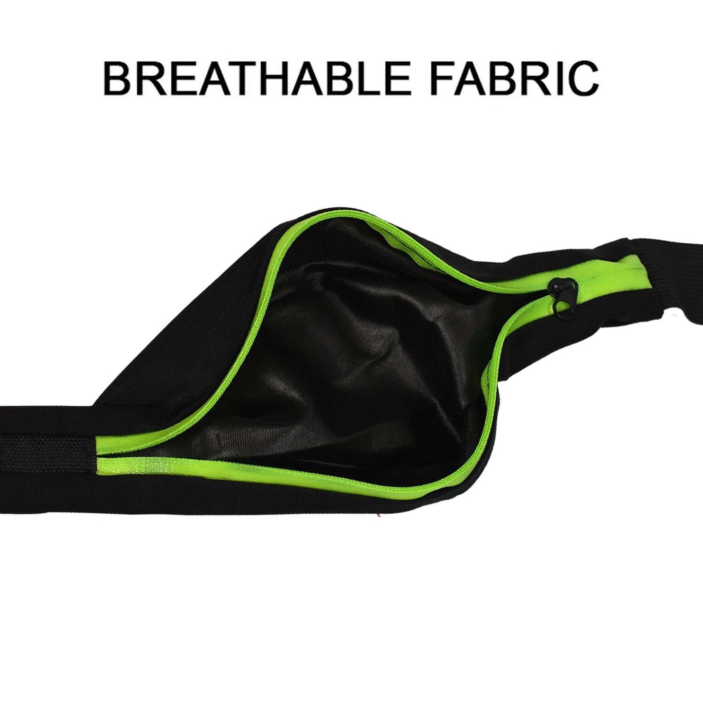 Running Hiking Jogging Walking Reflective Waterproof Waist Bag Compatible Belt Bag - LootFaat