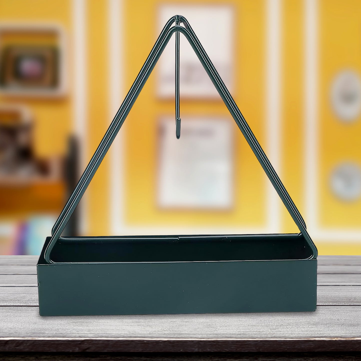 Mosquito Coil Holder Frame Triangular Shape Iron Mosquito Incense Holder Mosquito Repellent Incense Holder Hanging Mosquito Repellent Outdoor Stylish Mosquito Repellent Incense Holder - LootFaat