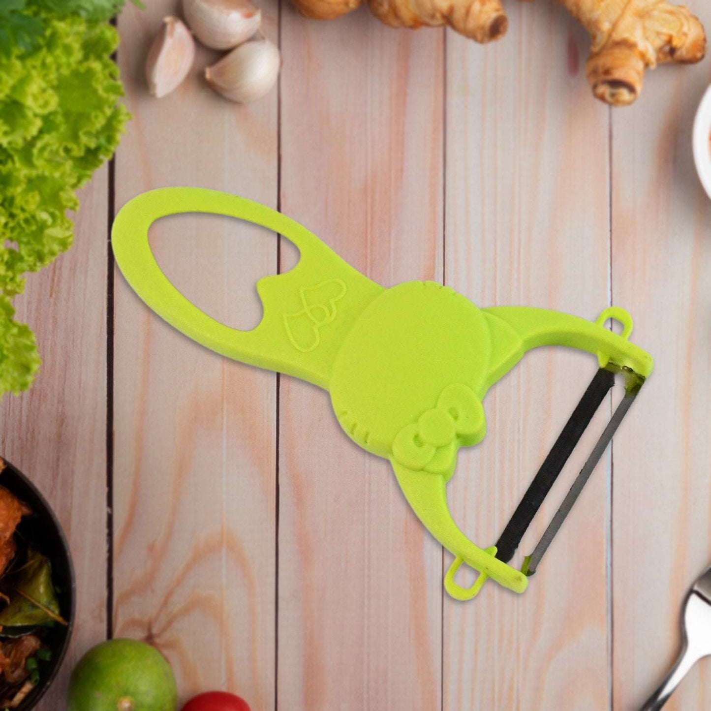 4-piece Kitchen Cutting Set Scissors Peeler Grater Slicer And Knife - LootFaat