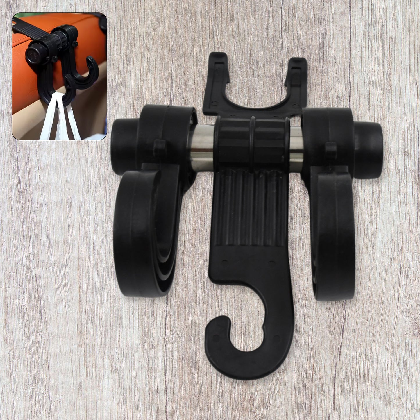 Car Hooks Vehicle Back Seat Hidden Headrest Hanger (1 Pc) - LootFaat