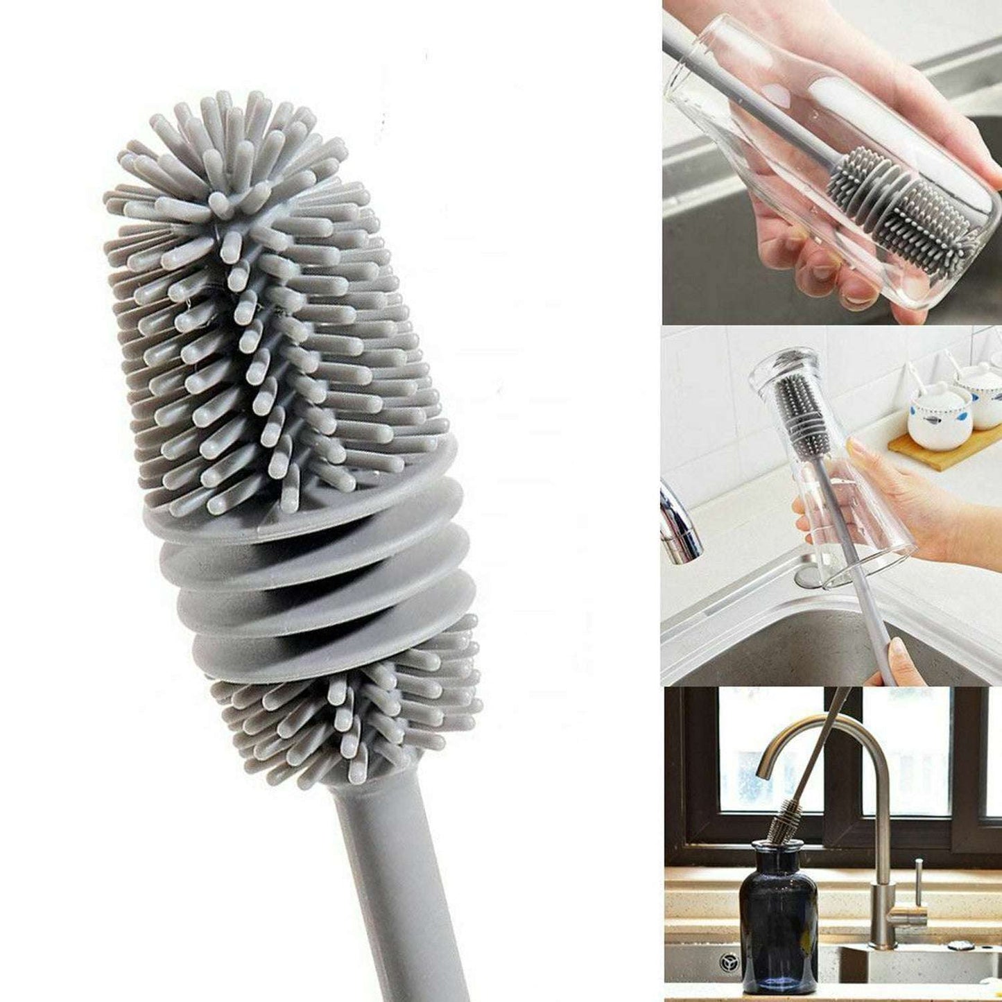 Bottle Cleaning Brush Usual Fully Types Of Household Room For Cooking Food Purposes For Cleansing - LootFaat