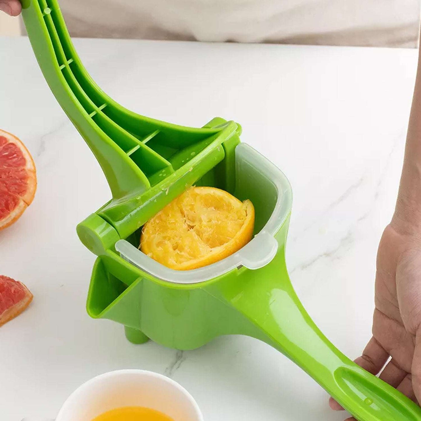 Heavy Duty Juice Press Squeezer With Juicers (Multicoloured) - LootFaat