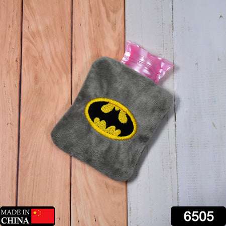 Batman Small Hot Water Bag With Cover For Pain Relief Neck Shoulder Pain And Hand Feet Warmer Menstrual Cramps. - LootFaat