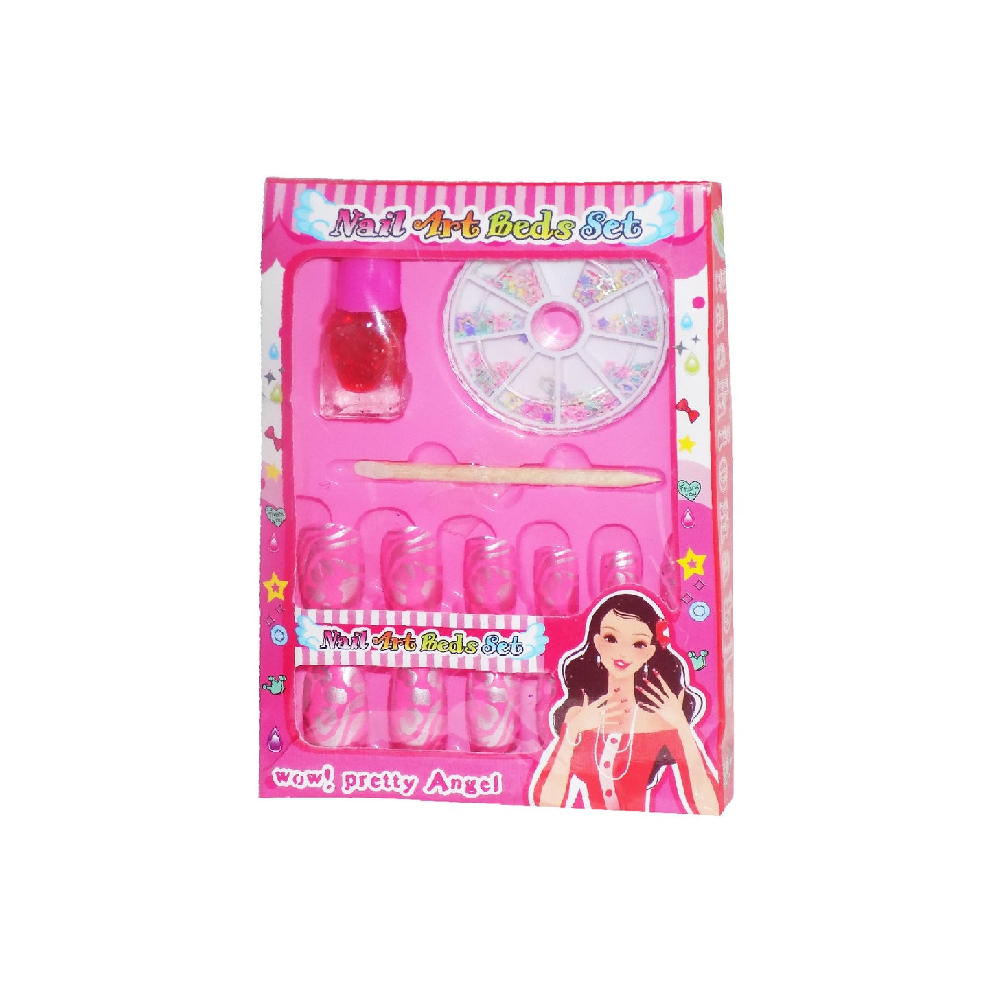 Nail Art Studio Manicure Set For Girls (Pack Of 15) - LootFaat