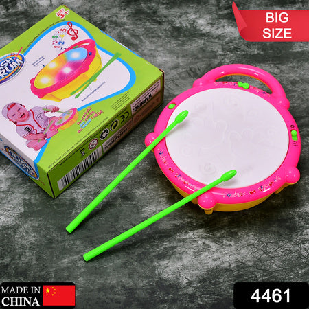 Flash Drum Toys For Kids With Light Musical Sound Colorful Plastic Baby Drum Musical Toys For Children Baby Toy Instrument Best Gift For Boys Girls. - LootFaat