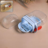 Soap Box with Drain Tray & Lock - Travel Soap Case