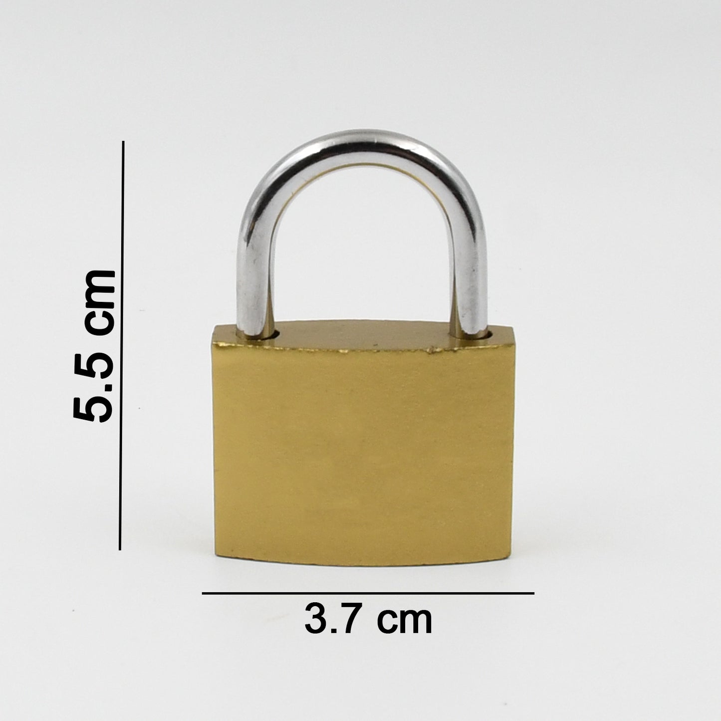 Multipurpose Solid 3 Keys Padlock 38 Mm 1 Pc) - LootFaat
