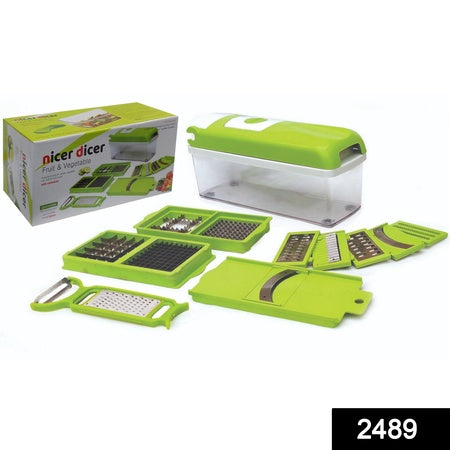 Plastic 13-in-1 Manual Vegetable Graterchipser And Slicer - LootFaat