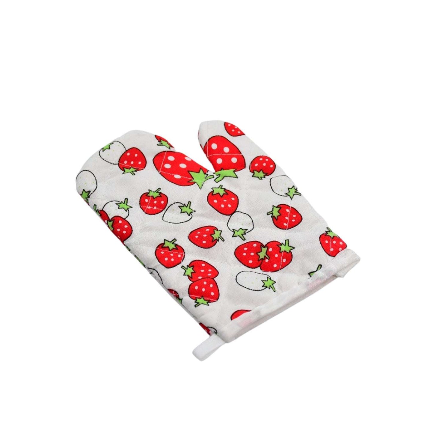 Designer Multicoloured Oven Mitt And Pot Holder - LootFaat