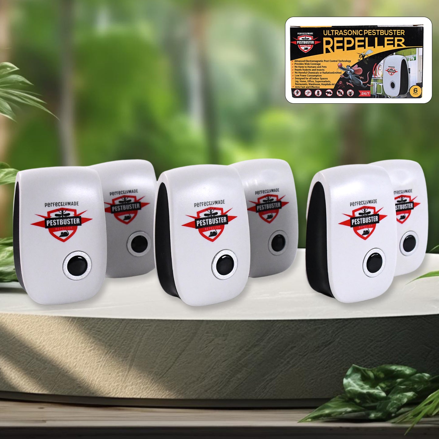 Ultrasonic Pest Repeller To Repel Rats Cockroach Mosquito Home Pest Rodent - LootFaat