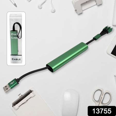 Charging Cable 3 In 1 Extendable Data Transmit Charging Cable (1 Pc) - LootFaat