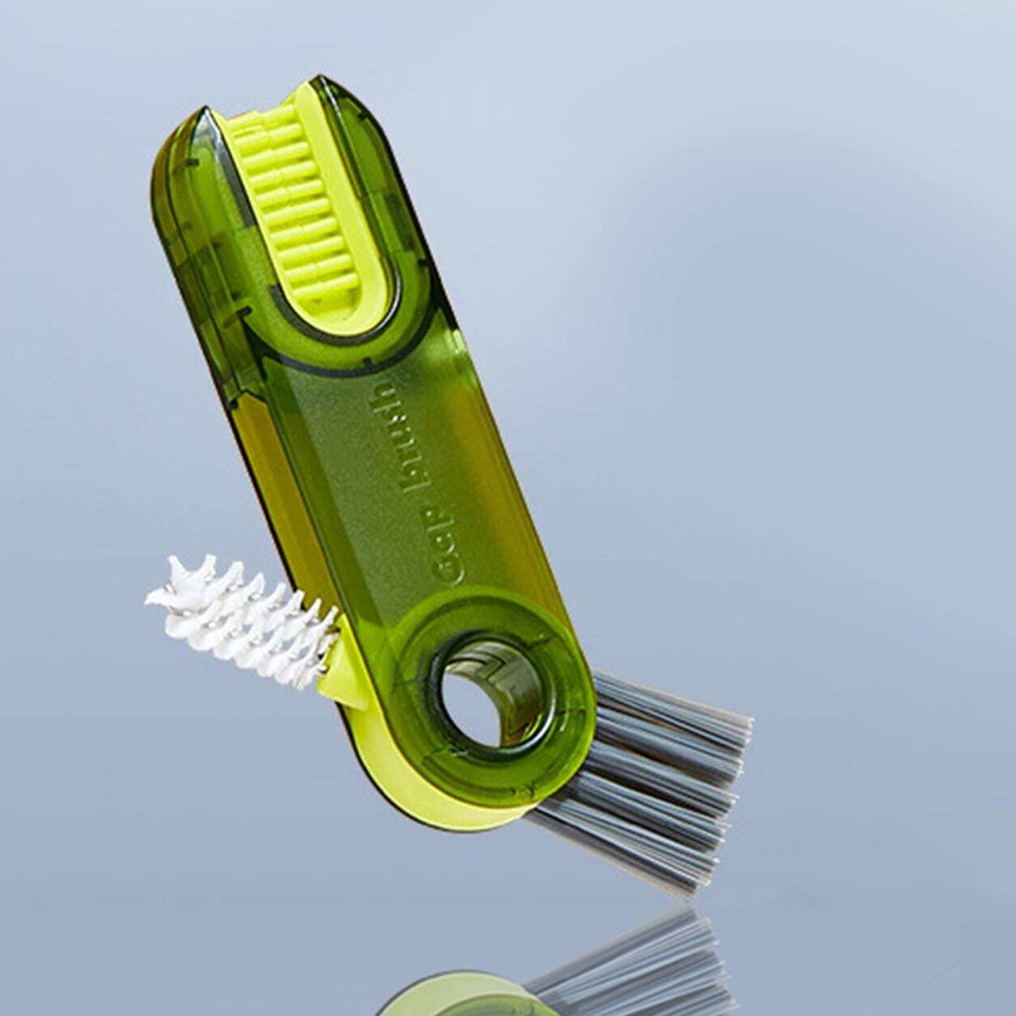 3in1 Multifunctional Cleaning Brush Bottle Cleaning Brush Cup Cleaner Brush For Bottle Cup Cover Lid Home Kitchen Cleaning Tool (1 Pc) - LootFaat