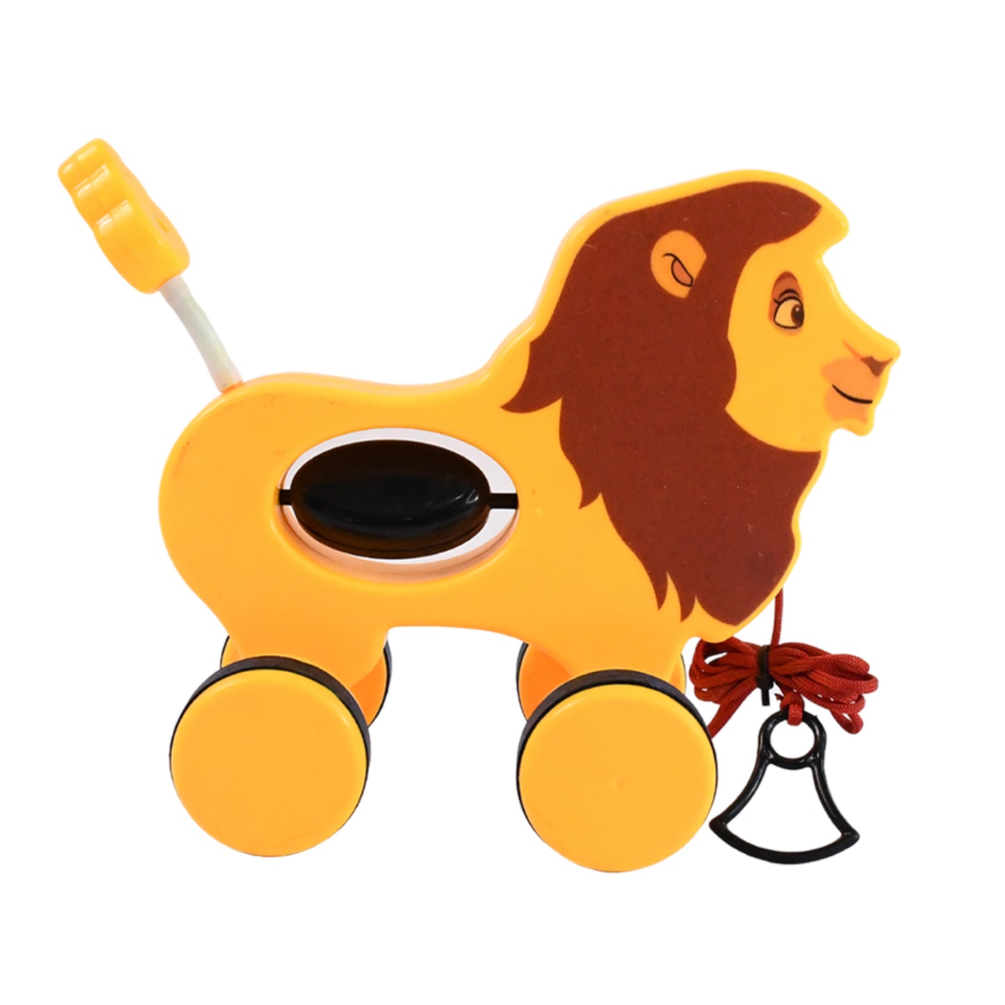 Lion Pull Along Toy Baby Early Walking Pull Toy (1 Pc) - LootFaat
