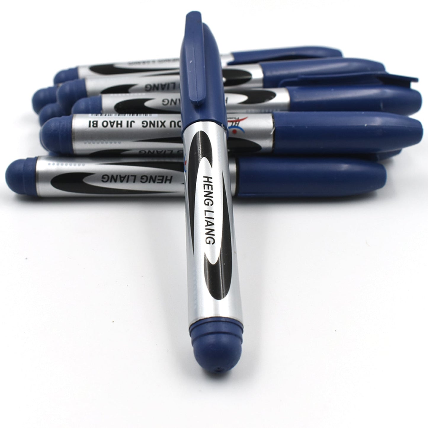 10pc Blue Marker And Pen Used In Studies And Teaching White Boards In Schools And Institutes For Students. - LootFaat