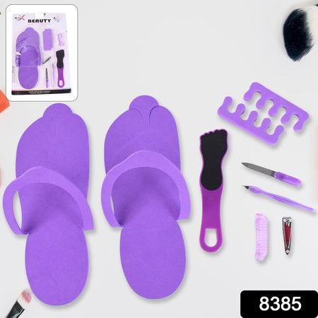 Personal Foot Care Tool Kit Pedicure Accessories Kit (9 Pcs Set) - LootFaat