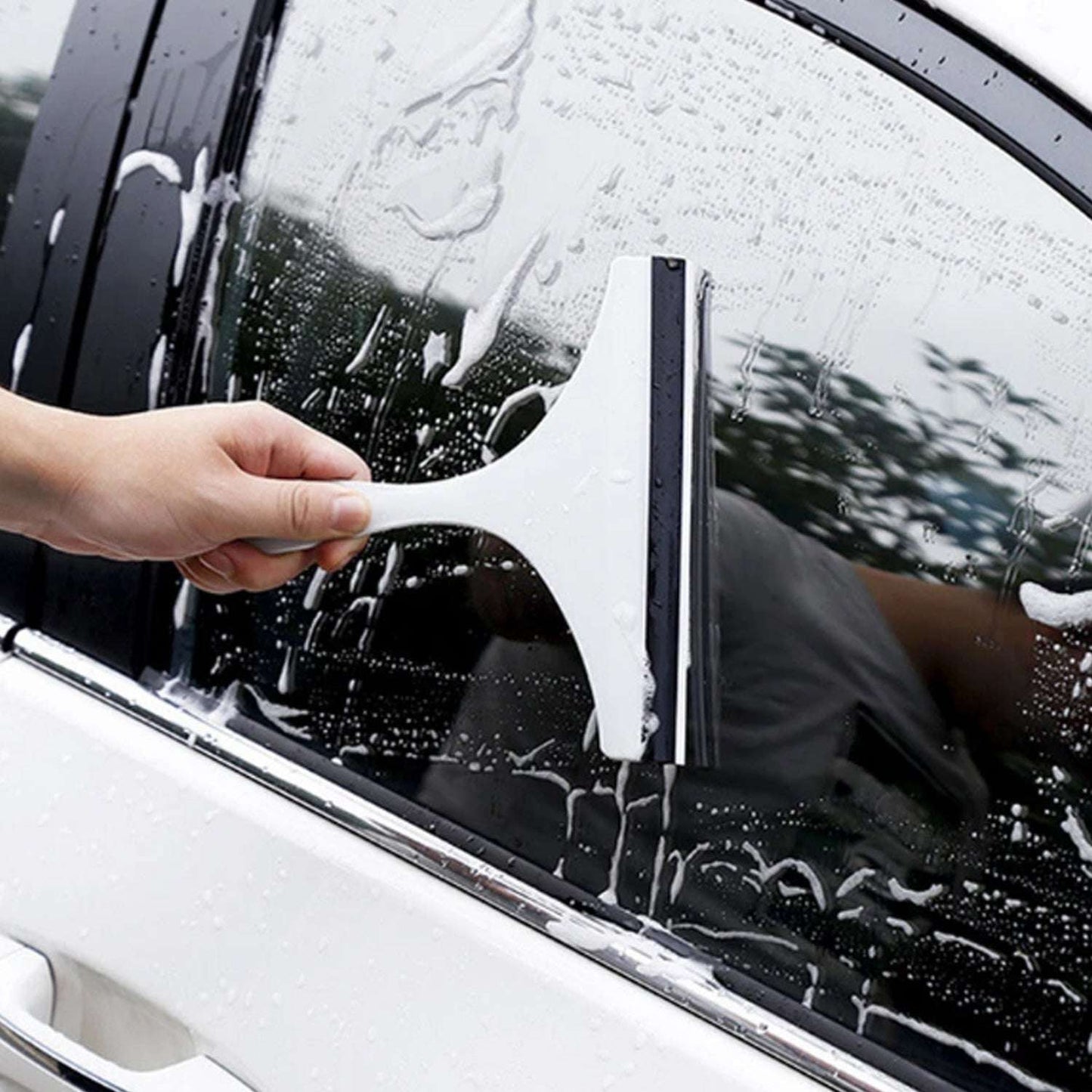 Car Mirror Wiper Used For All Kinds Of Cars And Vehicles For Cleaning And Wiping Off Mirror Etc. - LootFaat