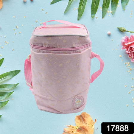 Zip Lunch Bag Cute Animal Lunch Bag With Carry Adjustable Strap Lunch Bag For Women Durable Reusable Durable Handbag Bag (1 Pc) - LootFaat