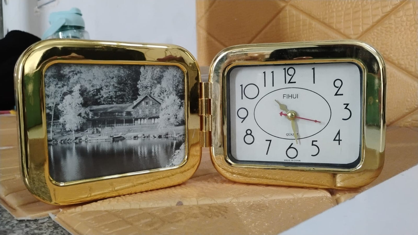 Portable Foldable Desk Clock Space-saving And Stylish (1 Pc) - LootFaat