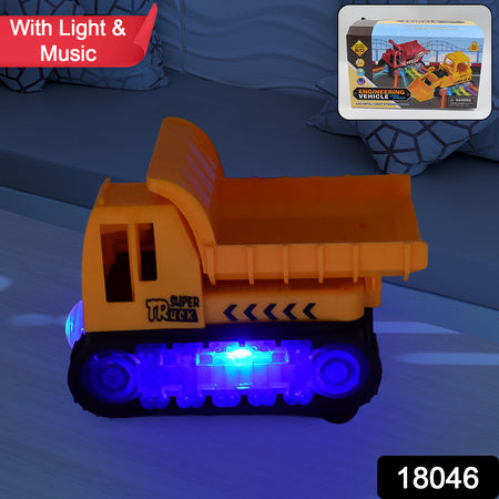 Engineering Vehicletoys For Kids - Self-driving Super Dump Truck Toy Self-driving Trucks Engineering Truck Electric Vehicle Toys Boys Birthday Gift Toys (1 Pc) - LootFaat