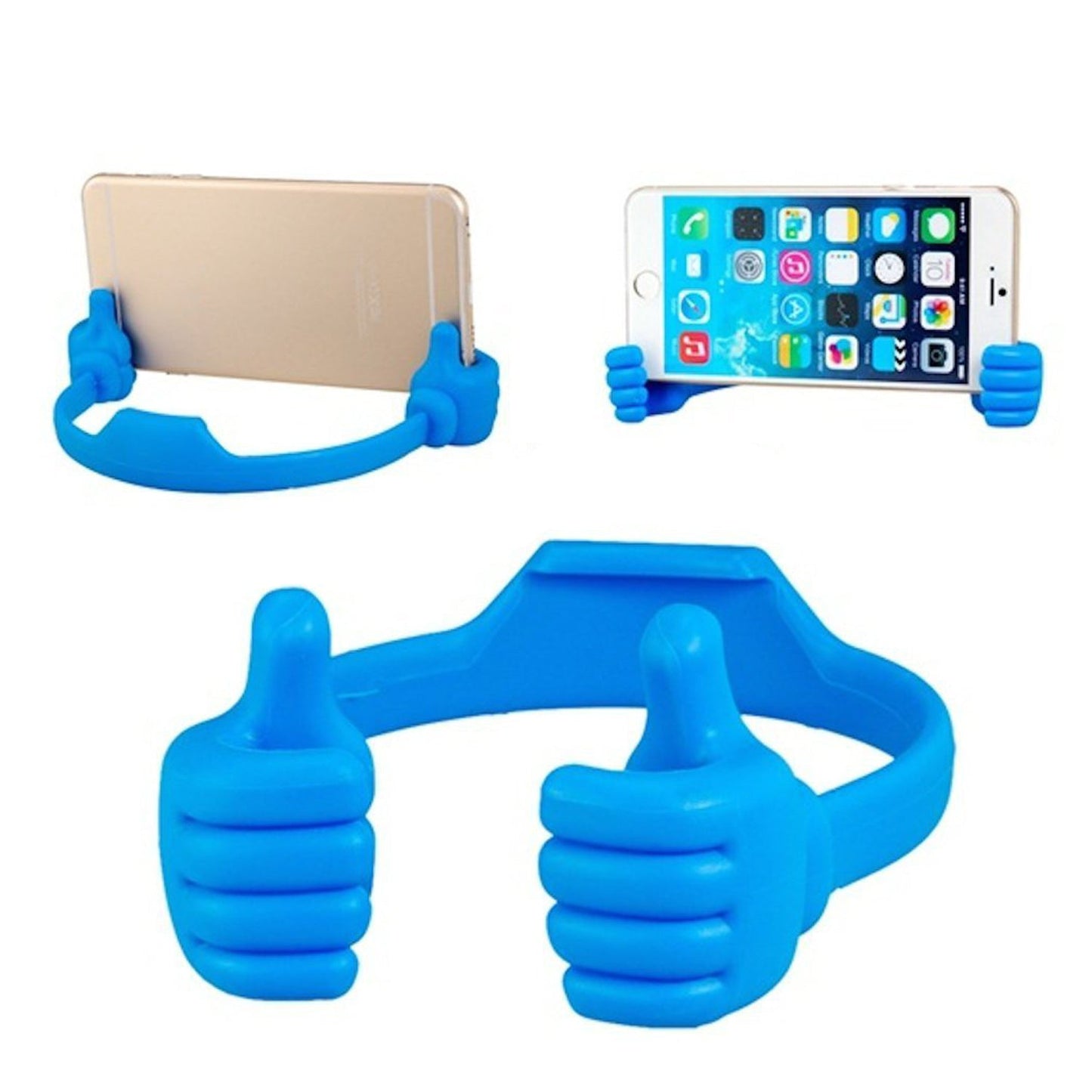 4 Pc Hand Shape Mobile Stand Used In All Kinds Of Places Including Household And Offices As A Mobile Supporting Stand. - LootFaat