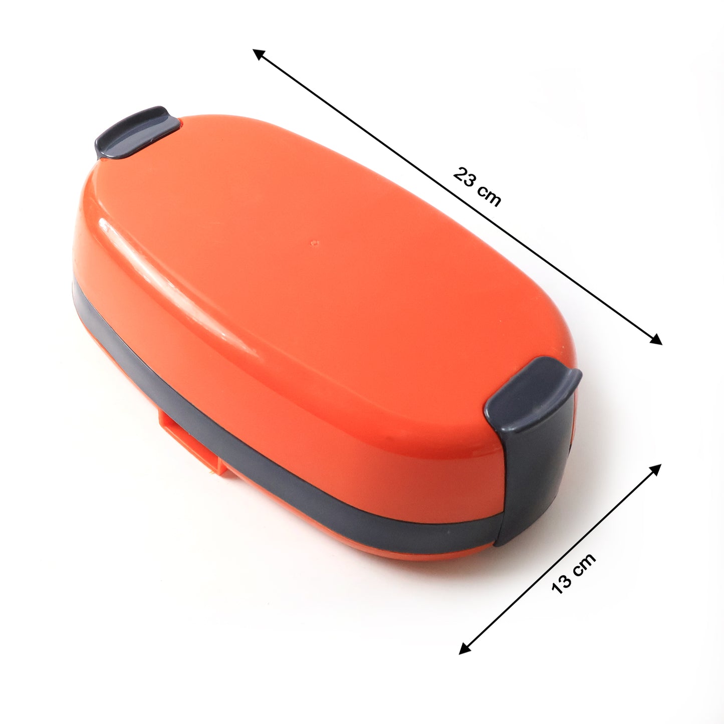 Orbit Electric Lunch Box with Dual Stainless Steel Containers - Portable Food Warmer