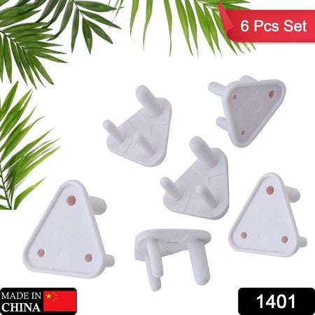 Baby Safety Big Electrical Socket Cover Outlet Plug Protector For Child Proofing In Home School Office (6pc Set) - LootFaat