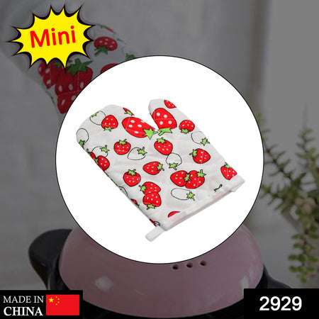 Designer Multicoloured Oven Mitt And Pot Holder - LootFaat