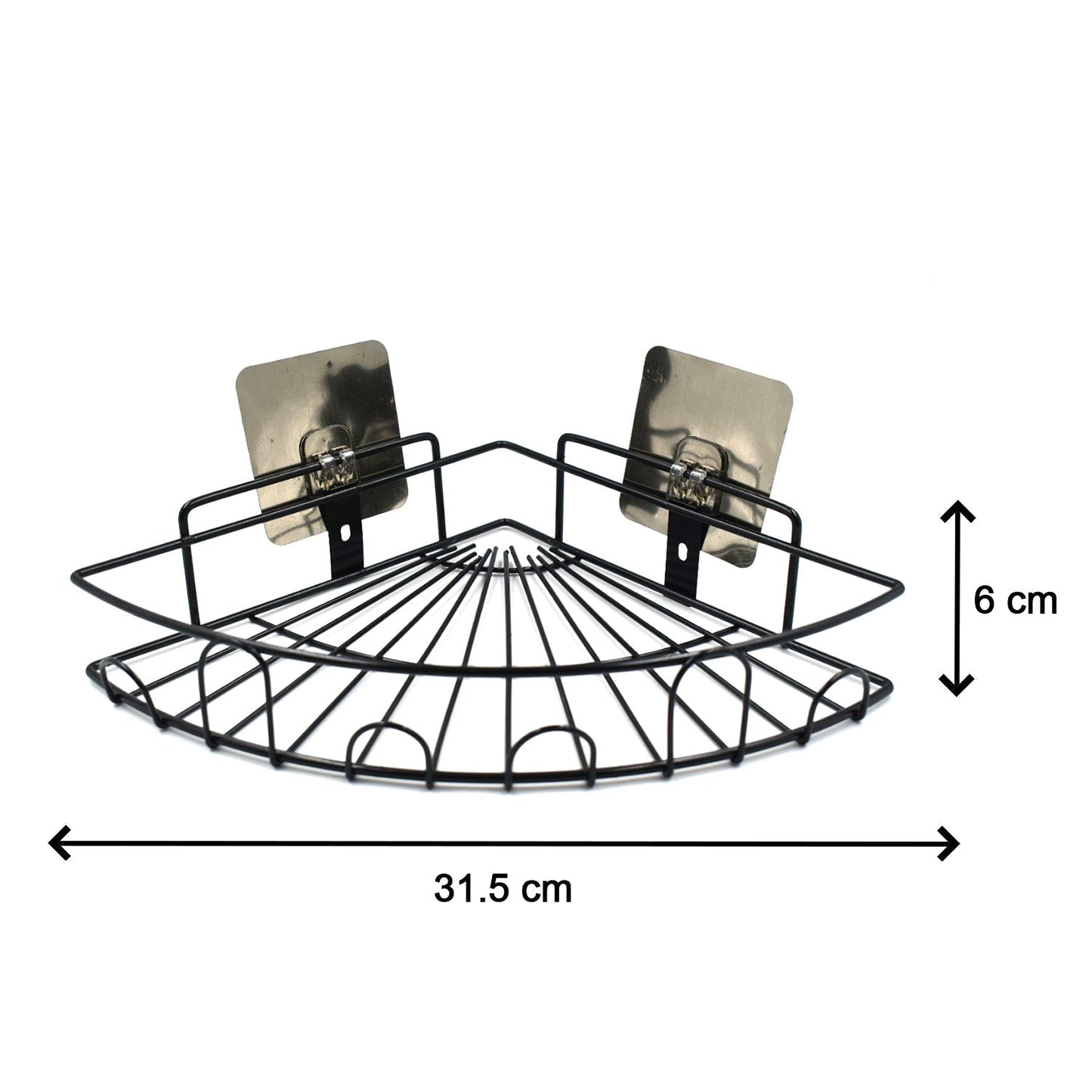 1 Pc Shower Caddy Corner For Holding And Storing Various Household Stuffs And Items Etc. - LootFaat