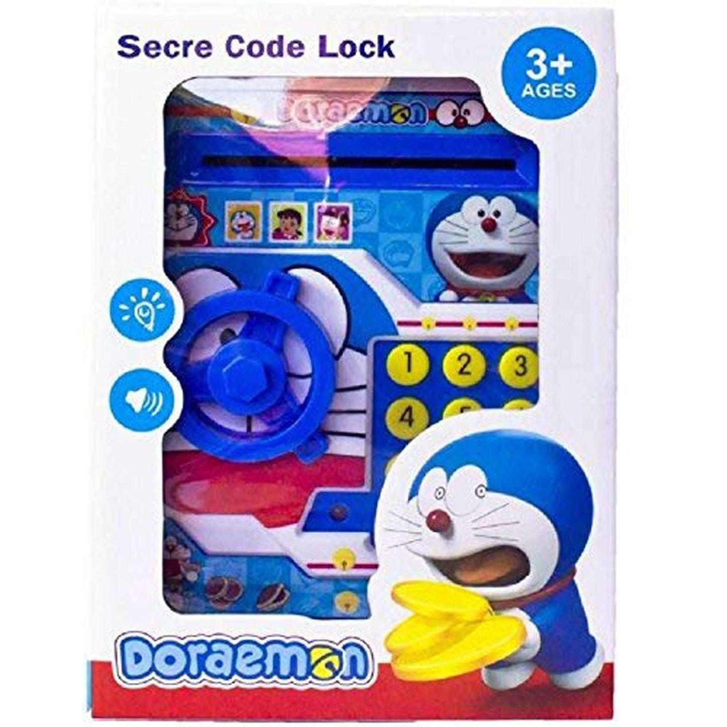 Money Safe Atm Kids Piggy Savings Bank With Electronic Lock Piggy Bank Atm With Password Cartoon Piggy Bank For Kids - LootFaat