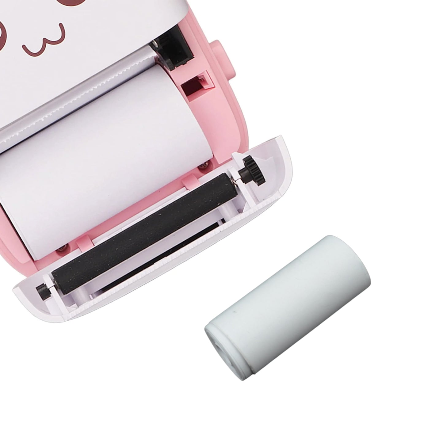 Small Thermal Printer Paper Printing Paper Roll Aging Resistant Fast Color Rendering Portable Clear Printing For Travel (1 Pc Printing Paper Roll ) - LootFaat
