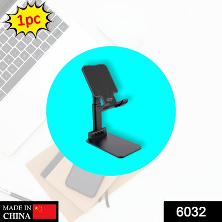 Foldable Mobile Stand With Angle Adjustable Desktop Table Mobile Holder - LootFaat