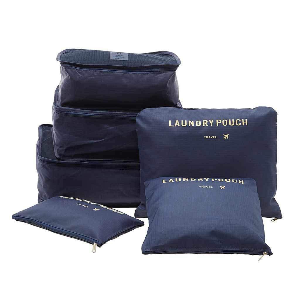 Cloth Organizer Pouch Laundry Zipper Bags (6 Pcs) - LootFaat