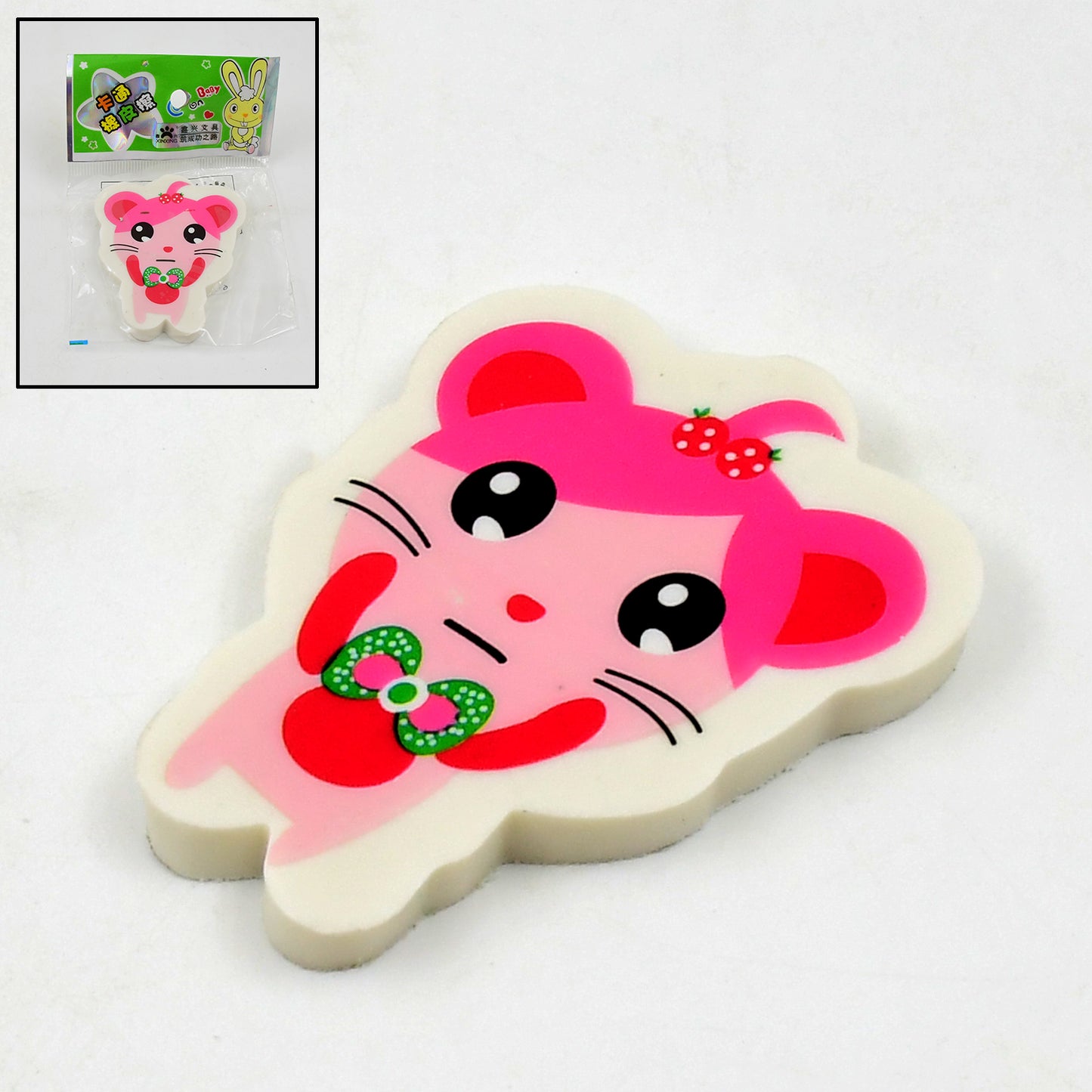 Cartoon Design Eraser (1 Pc Mix Design) - LootFaat