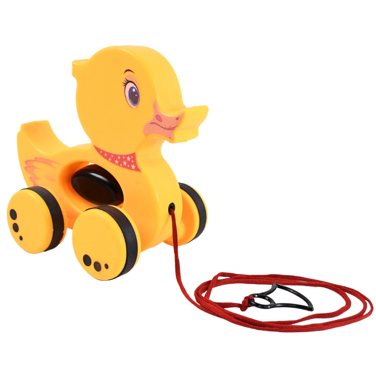 Pull Along Toy With Attractive Design Developmental Toy For 1-year-old Girl Boy (Duck) - LootFaat