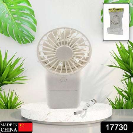 Portable Small Electric Fan Handheld Fan With 3 Modes Usb Rechargeable Mini Student Handheld Class Personal Fan (1 Pc) - LootFaat