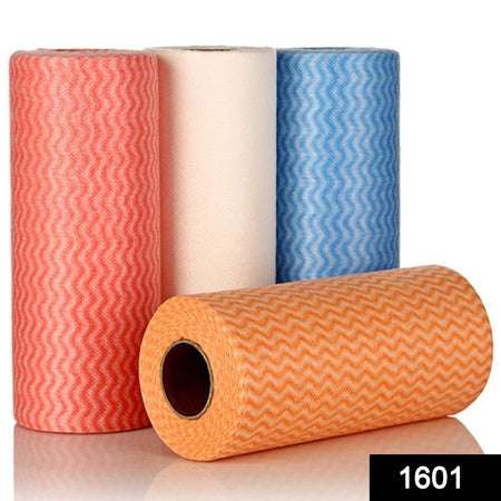 Non Wooven Fabric Disposable Handy Wipe Cleaning Cloth Roll (1pc) - LootFaat