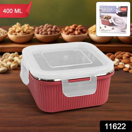 Apex Victor Square Food Storage Container (400 Ml 1 Pc)